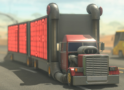 A ride truck seen in Mario Kart World