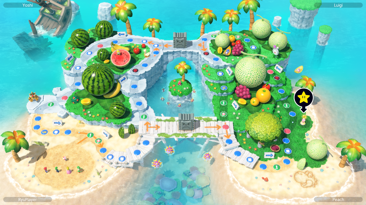 File:MPS Yoshi Tropical Island map.png - Super Mario Wiki, the Mario ...