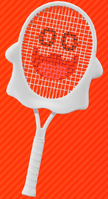 A Fever Racket from Mario Tennis Fever