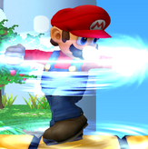 Mario's Mario Tornado, from Super Smash Bros. Melee.