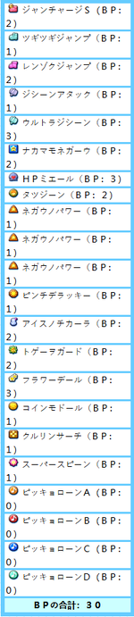 A badge combination from Mario no Badge Jiman Contest.