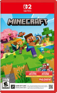 American box art for Minecraft on Nintendo Switch 2