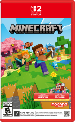 Minecraft (North American) transparent box art
