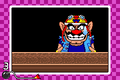 Microgame fail: the mug slides away from Wario