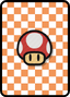 A Mushroom Card in Paper Mario: Color Splash.