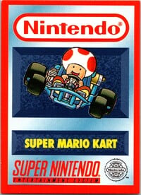 One of the Nintendo Collector Cards