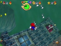 The image for "Dire, Dire Docks" from Super Mario 64 on Nintendo Music.
