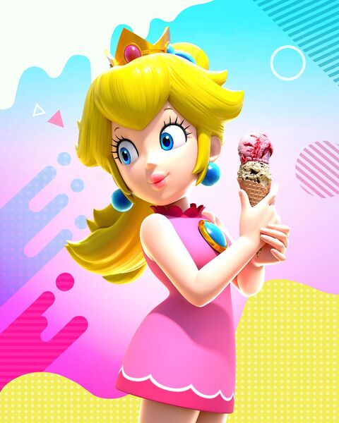 File:Nintendo EU Instagram Peach Summer 2021 Artwork.jpg