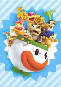 Koopalings group card from the Super Mario Trading Card Collection