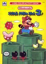 Cover of Super Mario Bros. 3: A Big Color/Activity Book
