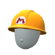 The "Builder Hard Hat" Mii headwear