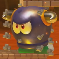 A Big Bully in the Super Mario 3D World style from Super Mario Maker 2