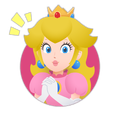 Peach "Hi!"