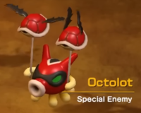 Image of a "Special Enemy" version of an Octolot from the Nintendo Switch version of Super Mario RPG