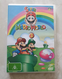 Cover for the Super Mario World: Volume 3 DVD