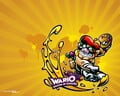 Arty Wario wallpaper