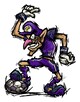 Super Mario Strikers artwork: Waluigi