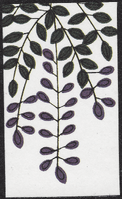 Fourth card of April in the Club Nintendo Hanafuda deck.