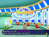 The Control Room from Mario Party 7