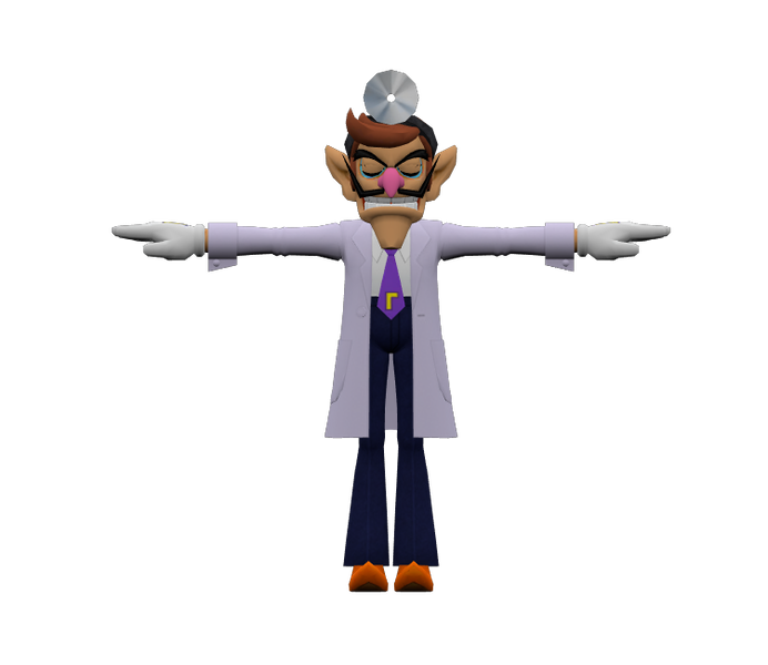 File:DMW Dr. Waluigi Model.png