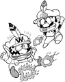 Fire Mario vs. Fire Wario Page 132