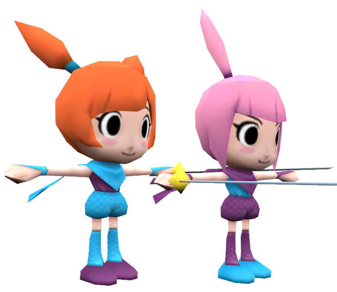 File:Kat & Ana SSB3DS Model.png