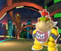 The course icon of the R variant with Bowser Jr.