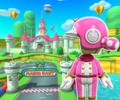 The course icon with the Toadette Mii Racing Suit