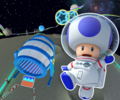 The course icon of the R variant with Toad (Astronaut)