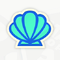 A sticker in Mario Kart World