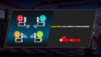 Version 2.0.0 update notification for Local Play in Swing Mode