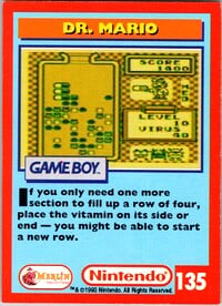 One of the Nintendo Collector Cards
