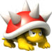 Artwork of a Spiny in New Super Mario Bros. Wii (later used in Super Mario Run)