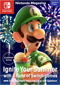 English cover of Nintendo Magazine 2024 summer