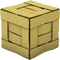 A big breakable crate from Paper Mario: Color Splash.