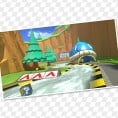 Picture shown with the "Wii Koopa Cape" option in an opinion poll on the courses in the fifth wave of the Mario Kart 8 Deluxe – Booster Course Pass