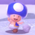 Squared screenshot of Small Toad from Super Mario 3D World.