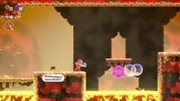 The first 10-flower coin in Pull, Turn, Burn in Super Mario Bros. Wonder