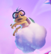 Lakitu as seen in a Super Mario Galaxy Movie Poster