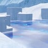 Squared screenshot of freezing water from Super Mario Odyssey.
