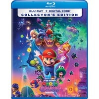 Blu-ray cover for The Super Mario Galaxy Movie