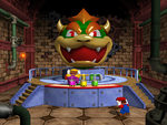 A comparison between Bowser's Big Blast and Bowser's Bigger Blast