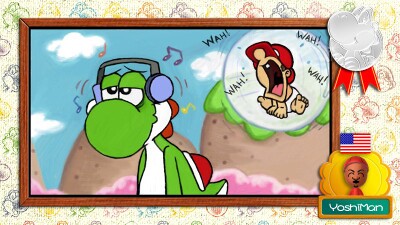 Art Academy SketchPad takes on Yoshi image