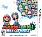 North America box art of Mario & Luigi: Dream Team