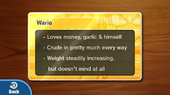 One of the Character Cards, as they appear on the GamePad.