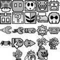 Mario-themed icons