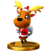 Jingle trophy from Super Smash Bros. for Wii U