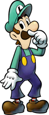 Luigi in Mario & Luigi: Partners in Time.