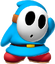 Light-blue Shy Guy from Mario Kart Tour