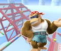 The course icon of the T variant with Funky Kong